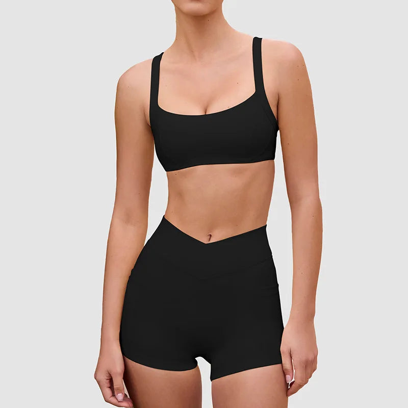 Conjunto Fitness Sem Costura – 2 Peças Premium