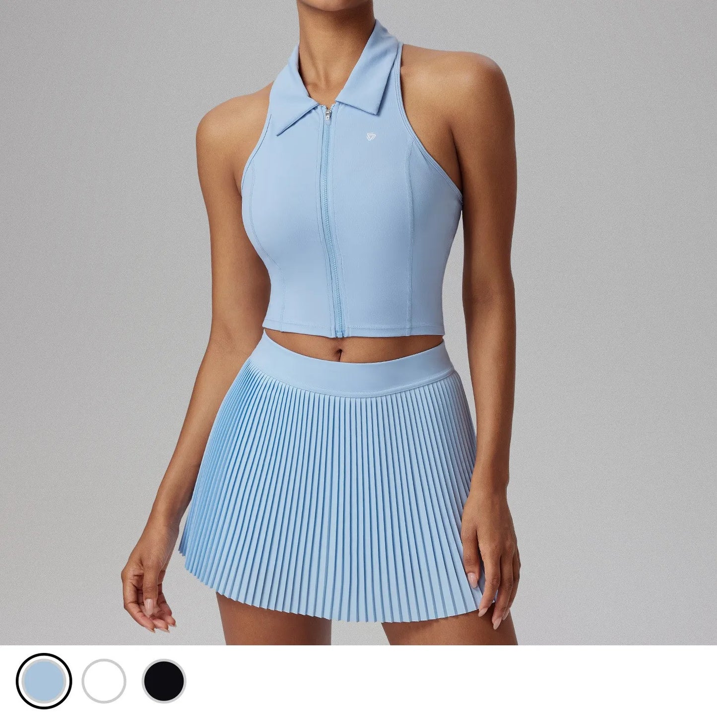 Short Saia Estilo Golfista Feminina – Elegância e Conforto em 3 Cores